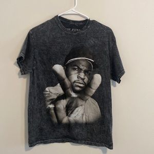 Black Ice Cube T-Shirt Peace Sign